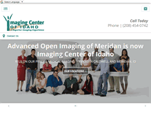 Tablet Screenshot of imagingcenterofidaho.com